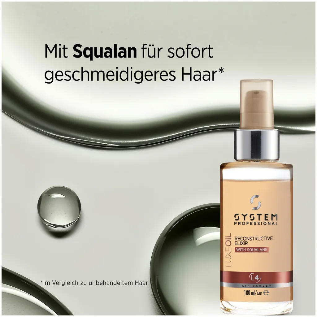 System Professional Lipid Code LuxeOil Reconstructive Elixir