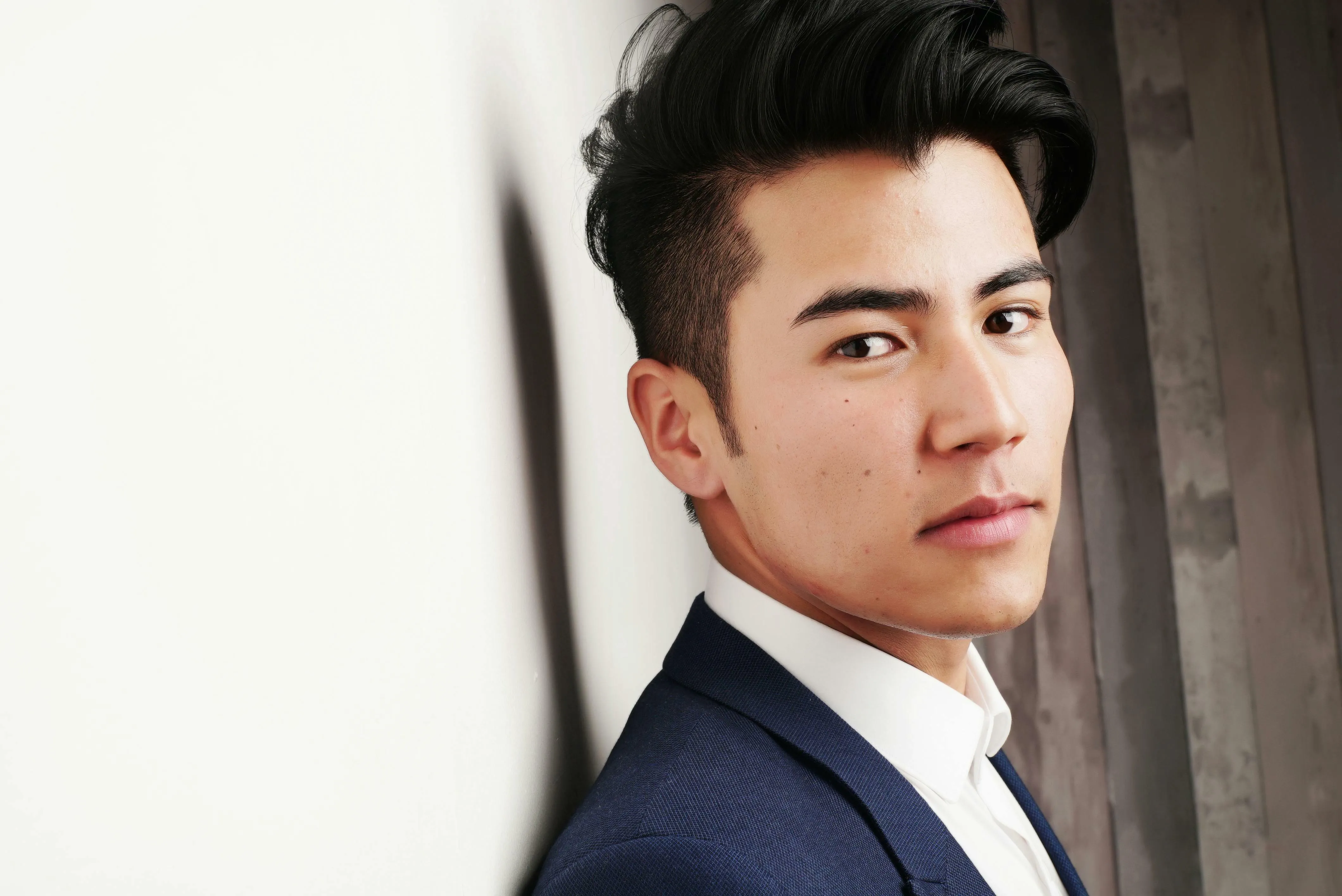 Texturierter Quiff