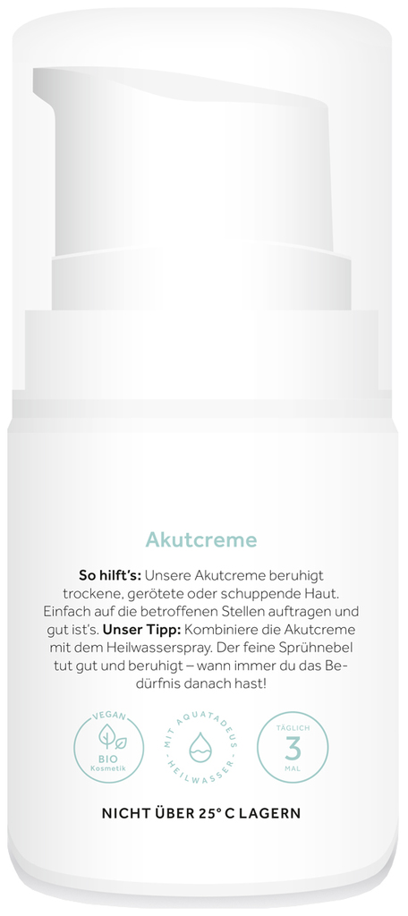 Aquatadeus Akutcreme - make my day
