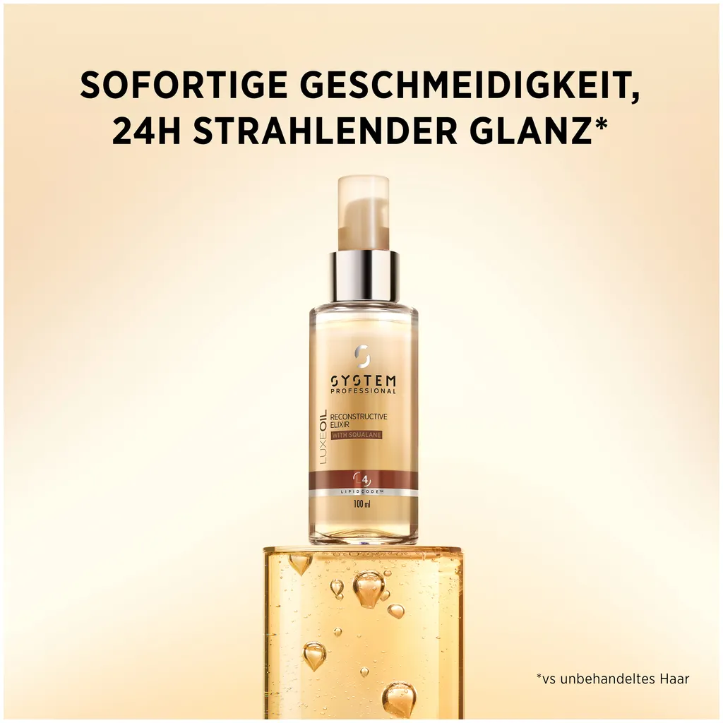 System Professional Lipid Code LuxeOil Reconstructive Elixir