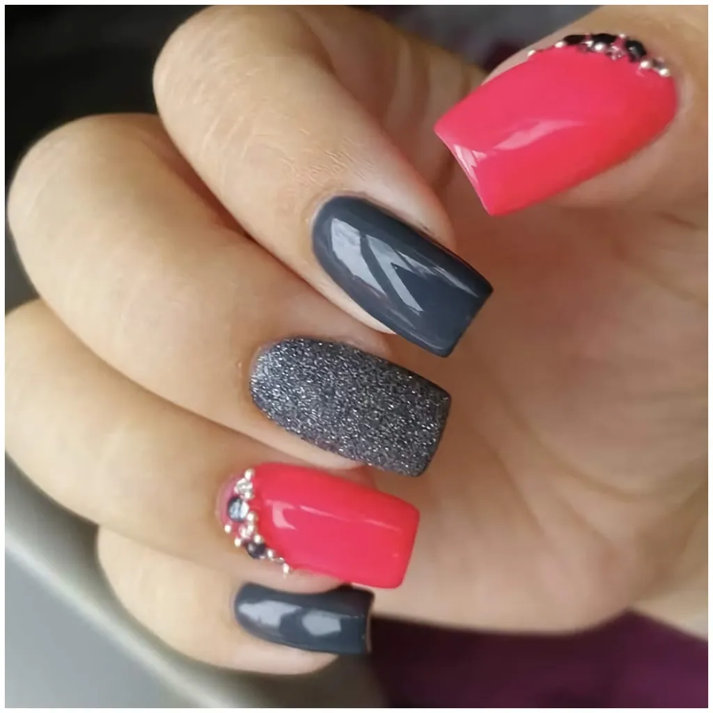 Juliana Nails Gel Lack Schwarz & Grautöne