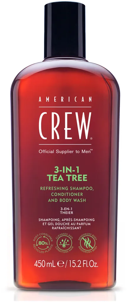 American Crew 3 in 1 Tea Tree Shampoo