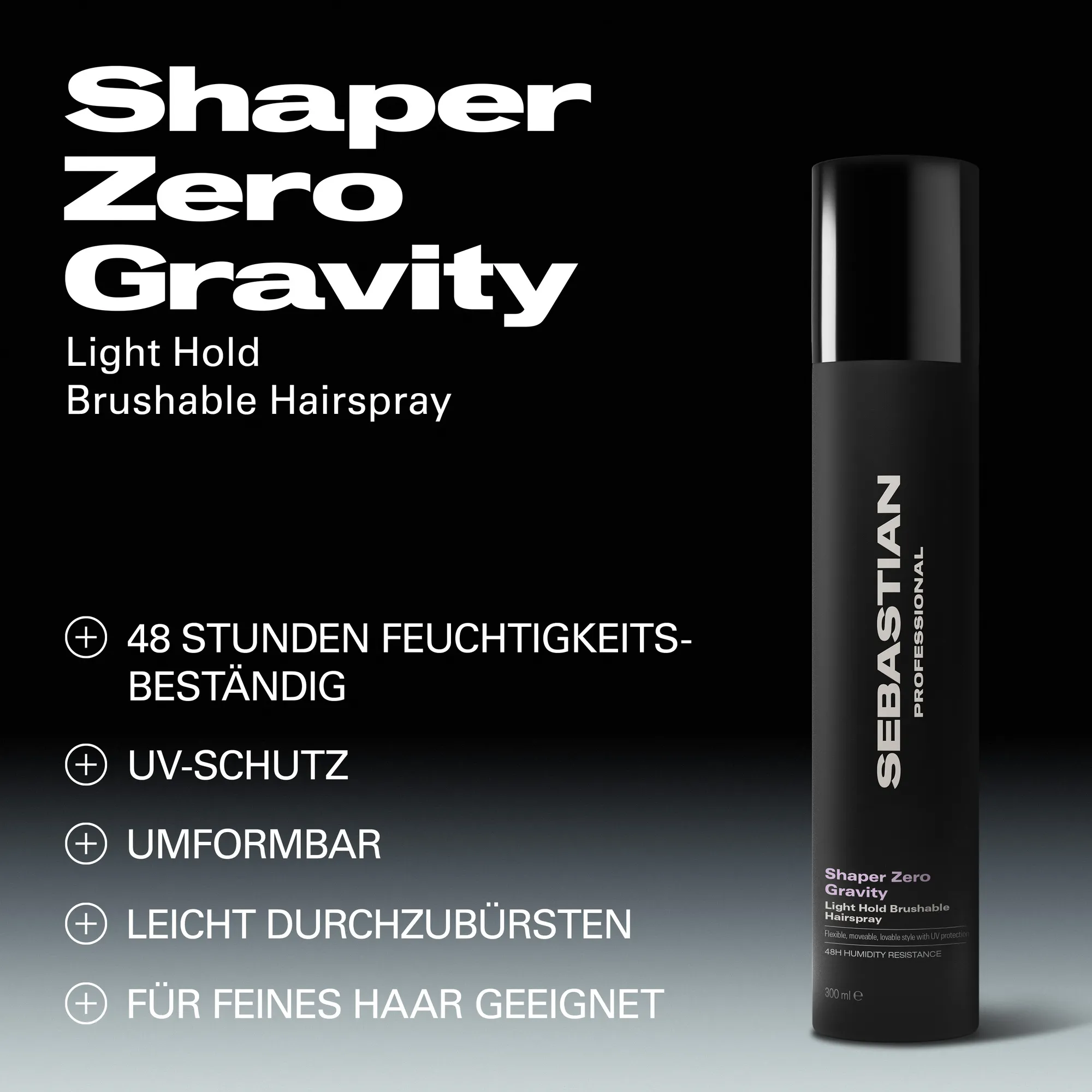 Sebastian Shaper Zero Gravity Light Hold Hairspray