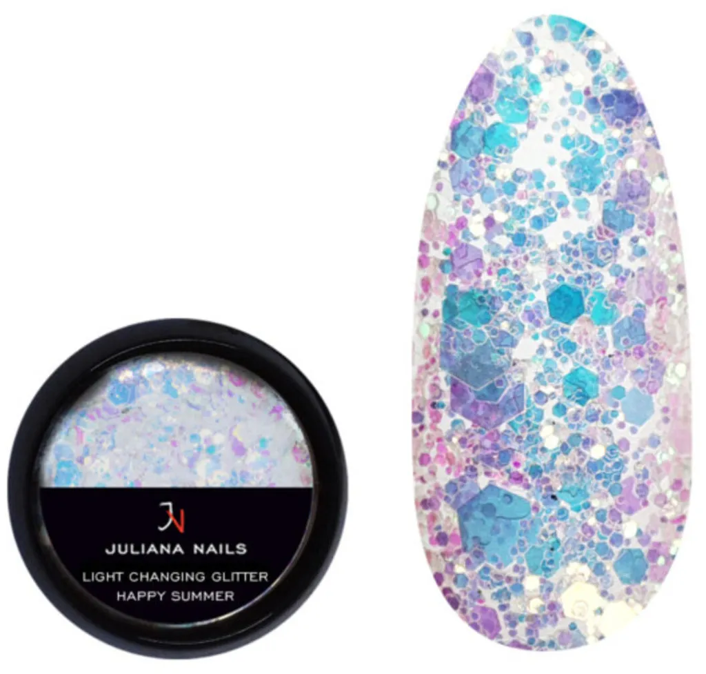 Juliana Nails Light Changing Glitter