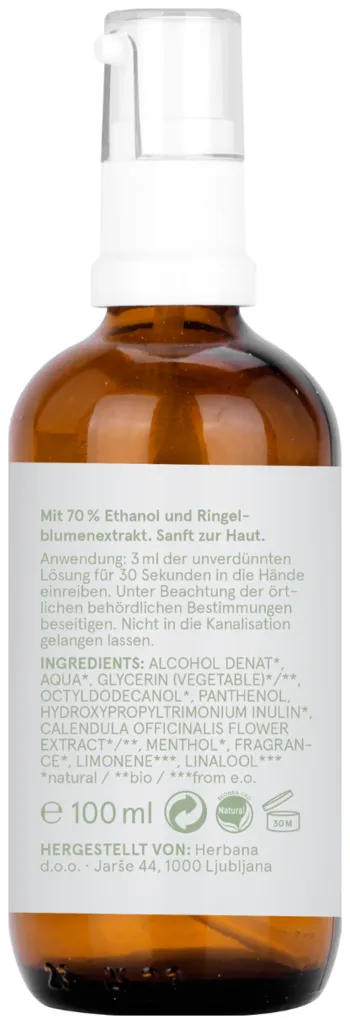 CBD VITAL Natürliches Handdesinfektionsmittel