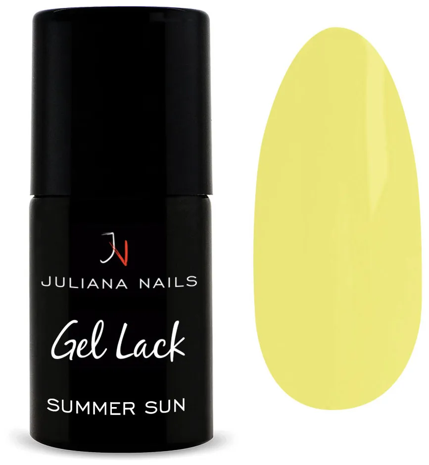 Juliana Nails Gel Lack Koralle & Gelbtöne