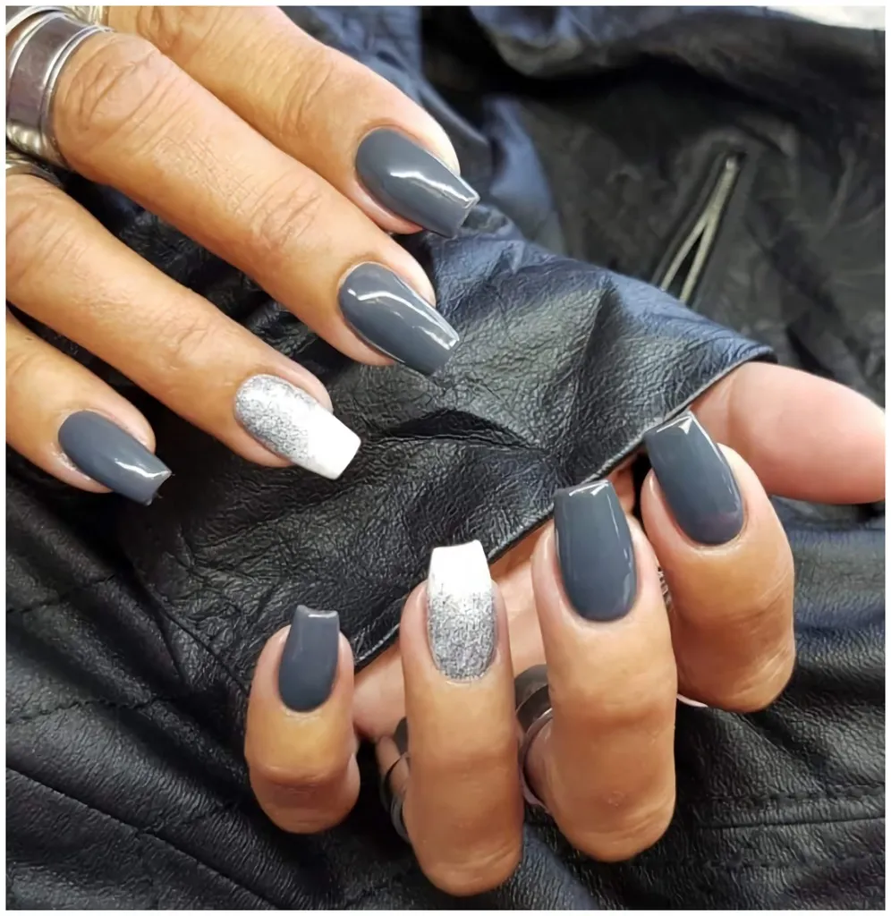 Juliana Nails Gel Lack Schwarz & Grautöne