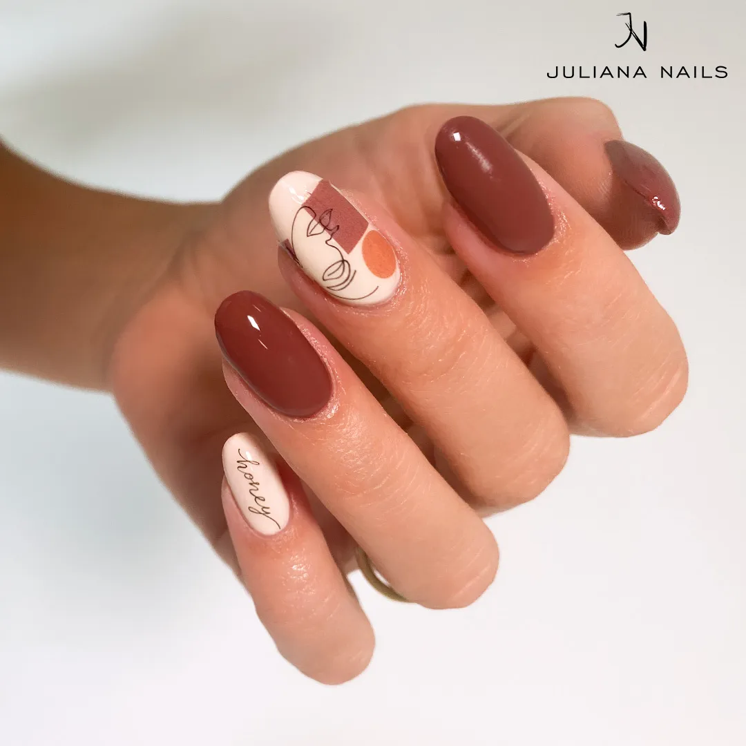 Nagellack Trend Winter Braun