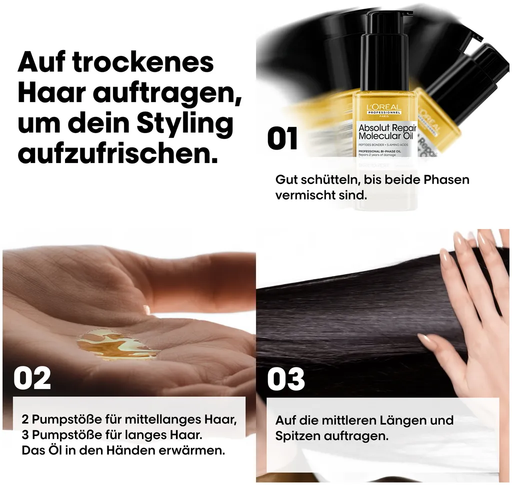 L'Oréal Professionnel Absolut Repair Molecular Bi-Phase Oil
