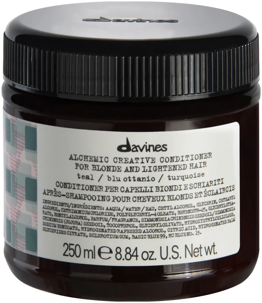 Davines Alchemic Creative Conditioner Teal Blue