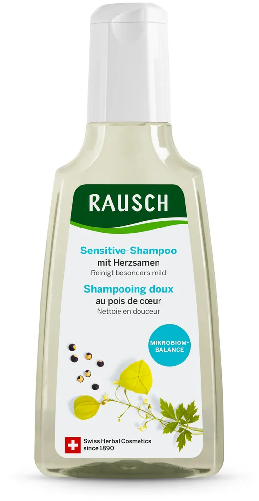 Rausch Sensitive-Shampoo mit Herzsamen
