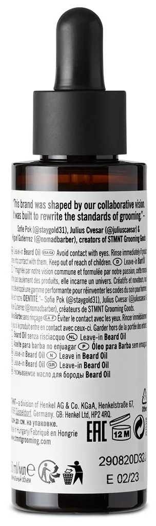 STMNT Grooming Goods Beard Oil