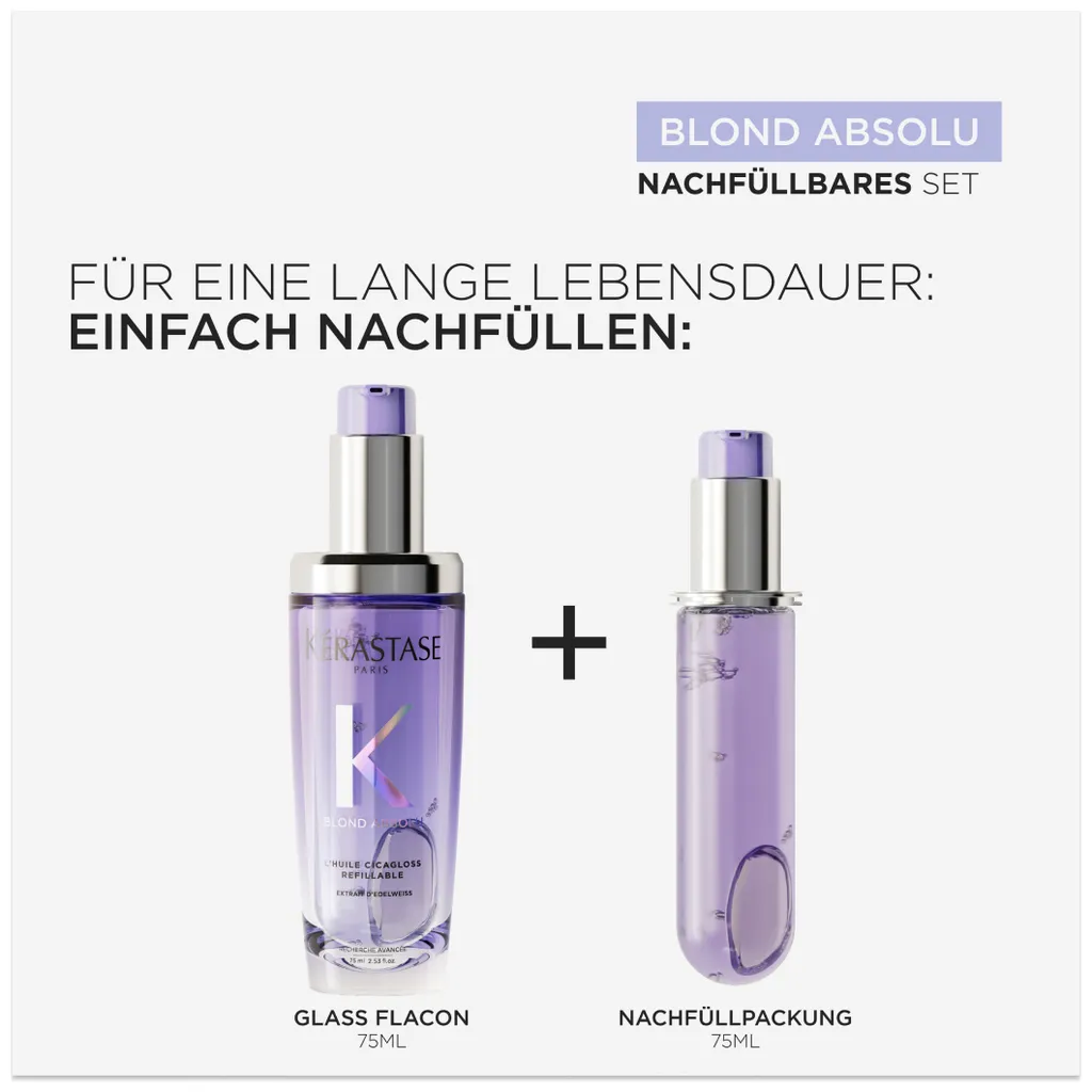 Kérastase Blond Absolu L'Huile Cicagloss Refillable