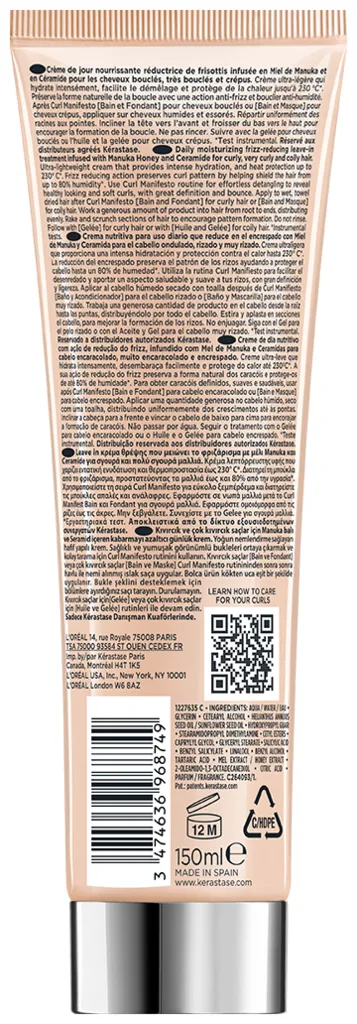 Kérastase Curl Manifesto Crème de Jour Fondamentale