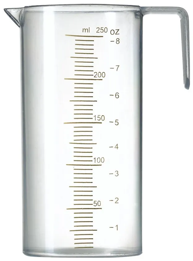 Comair Messbecher transparent