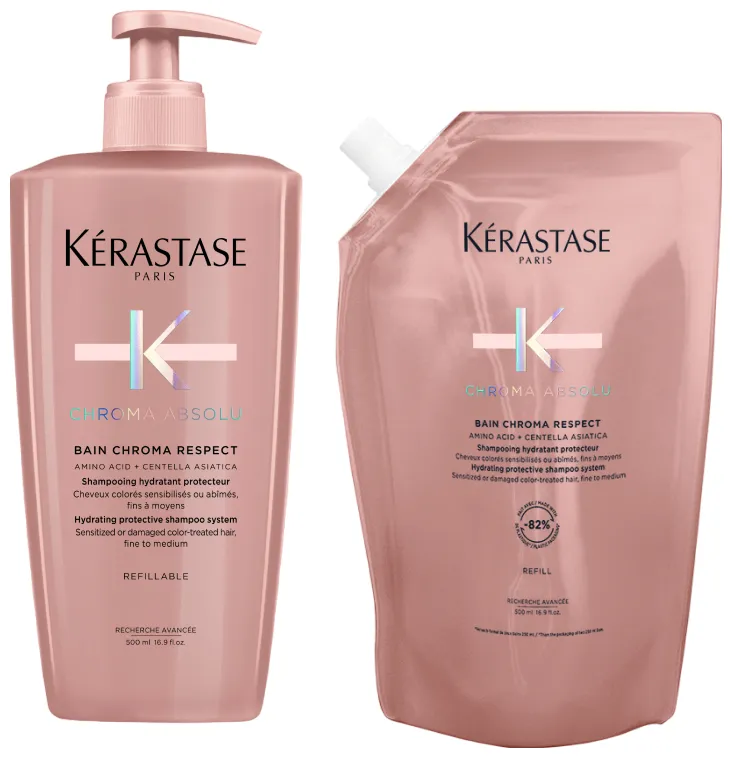 Kérastase Chroma Absolu Bain Chroma Respect Refill Bundle