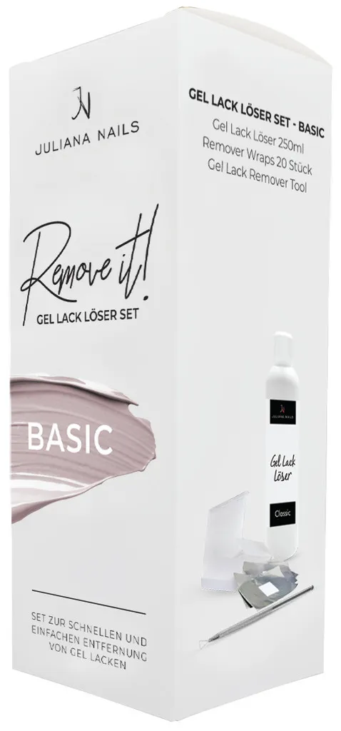 Juliana Nails Gel Lack Löser Set Basic