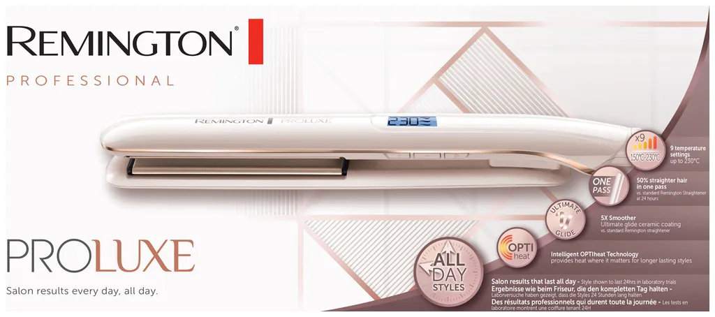 Remington PROluxe Haarglätter S9100