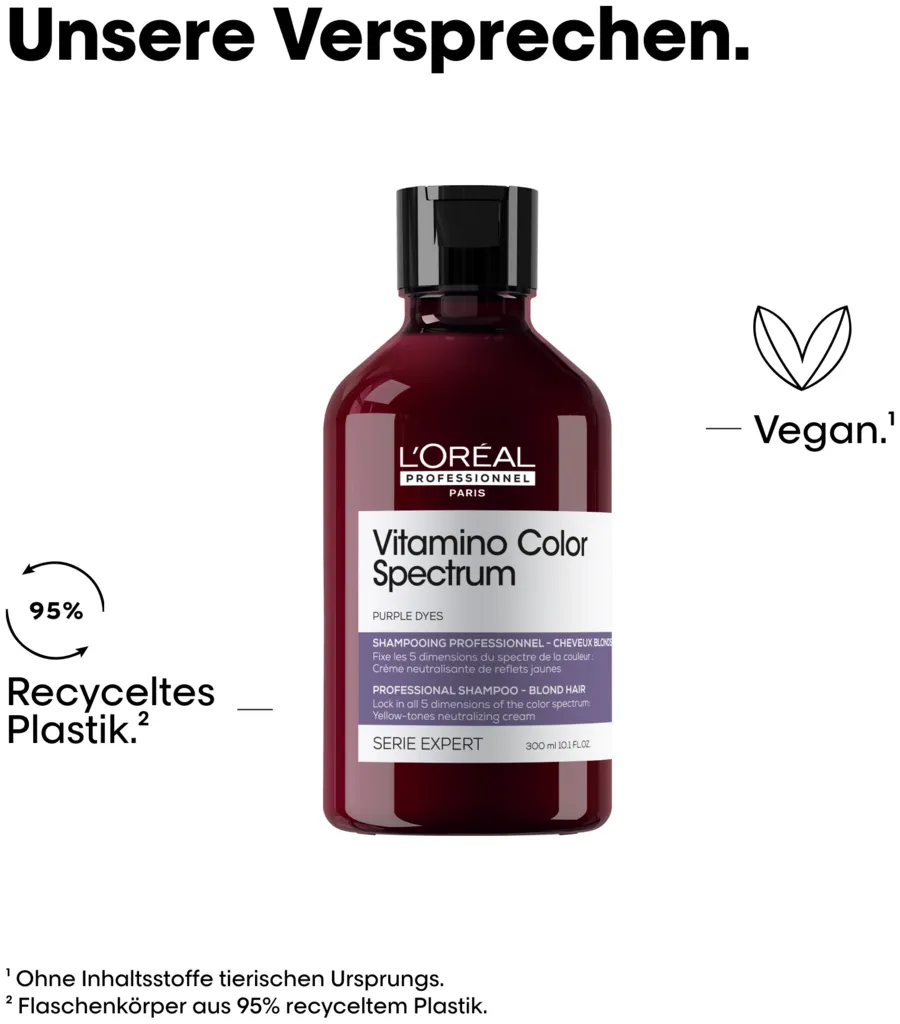 L'Oréal Professionnel Vitamino Color Spectrum Purpe Dyes Neutralizing Shampoo