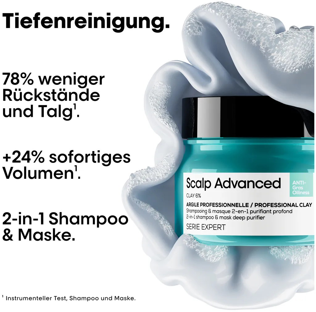 L'Oréal Scalp Advanced Anti-Oiliness 2-in-1 Deep Purifier Clay