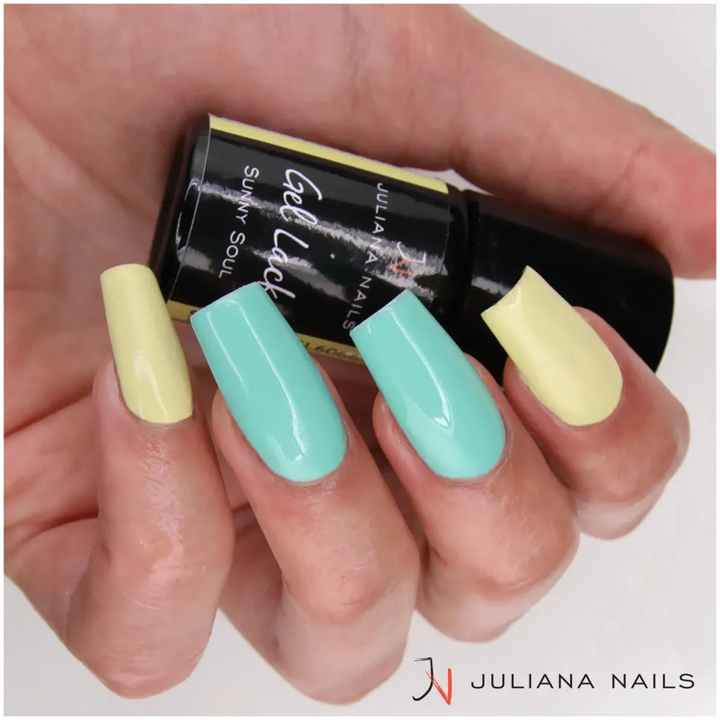 Juliana Nails Gel Lack Koralle & Gelbtöne