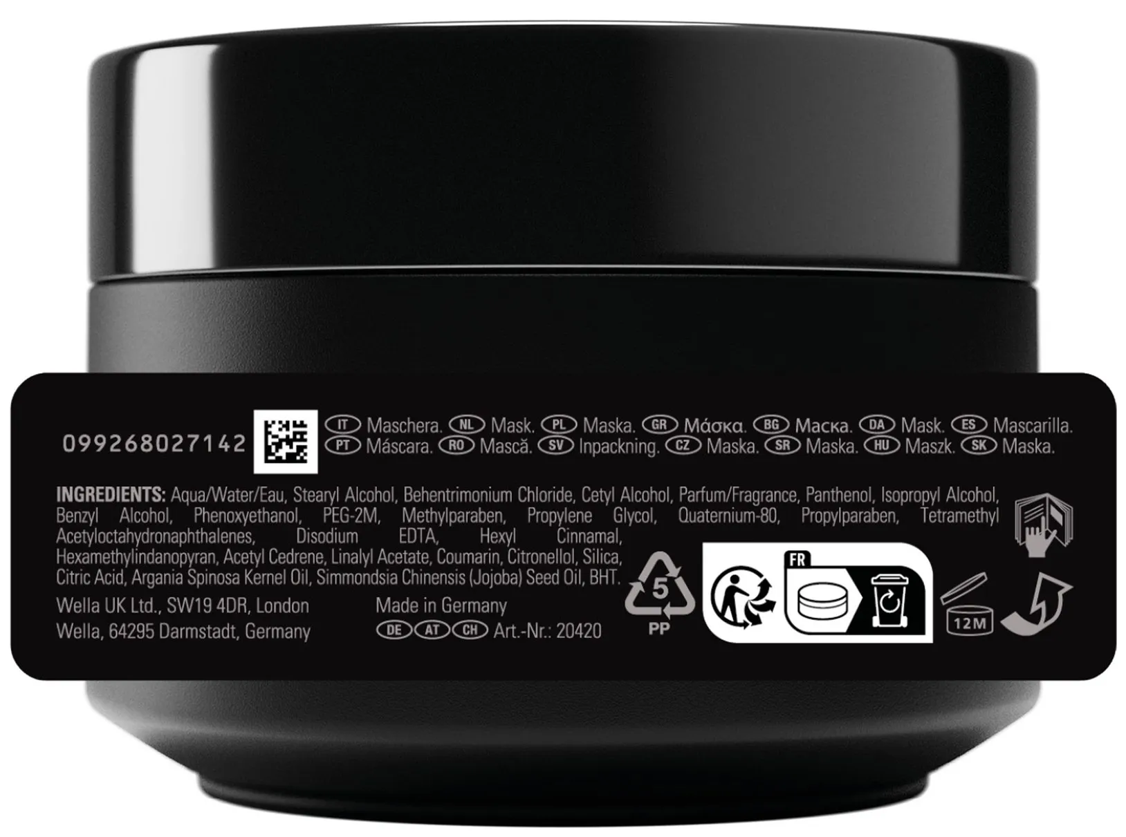 Sebastian Dark Oil Smooth & Shine Mask