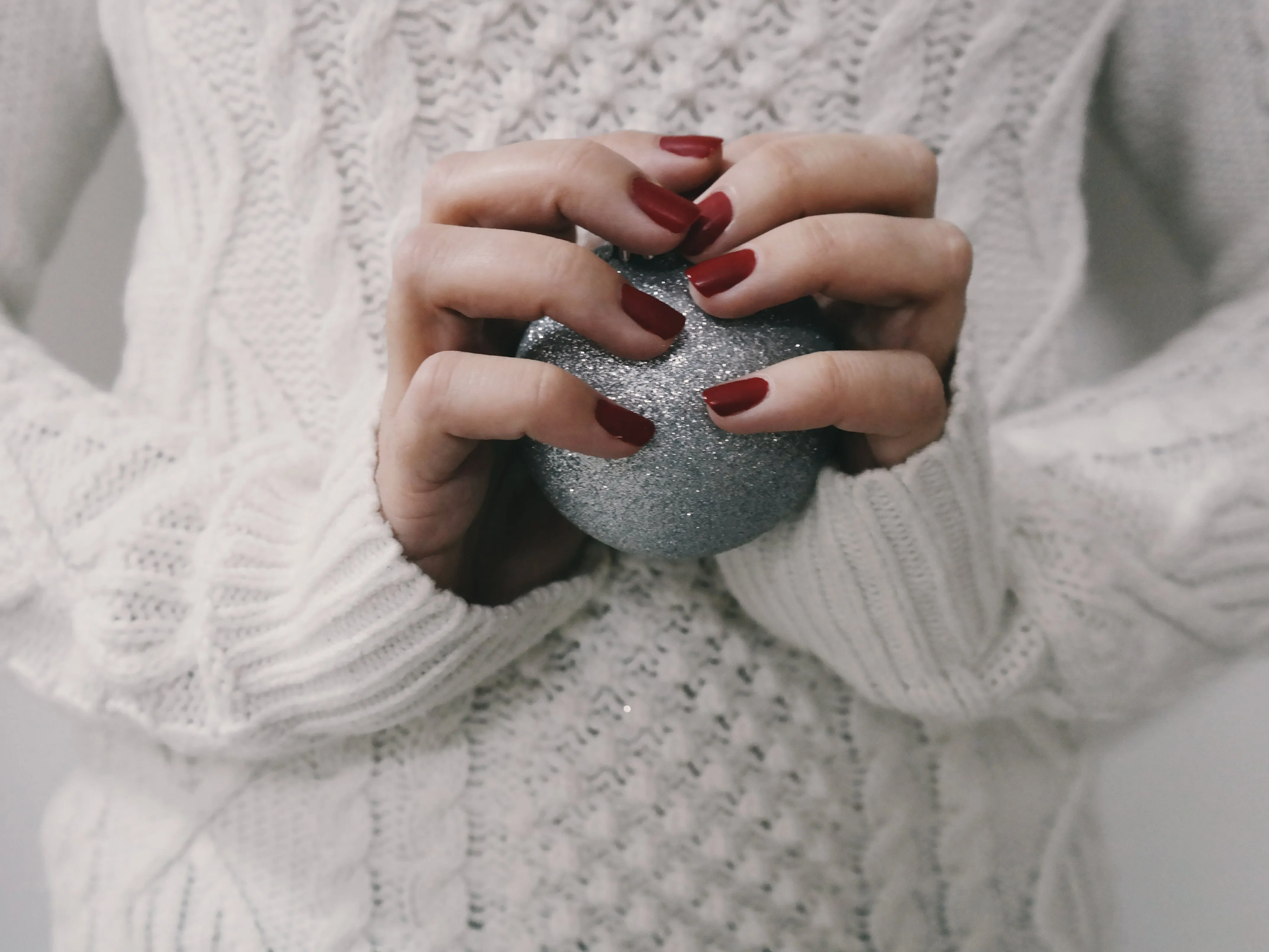 Nagellack Trend Winter Dunklerot