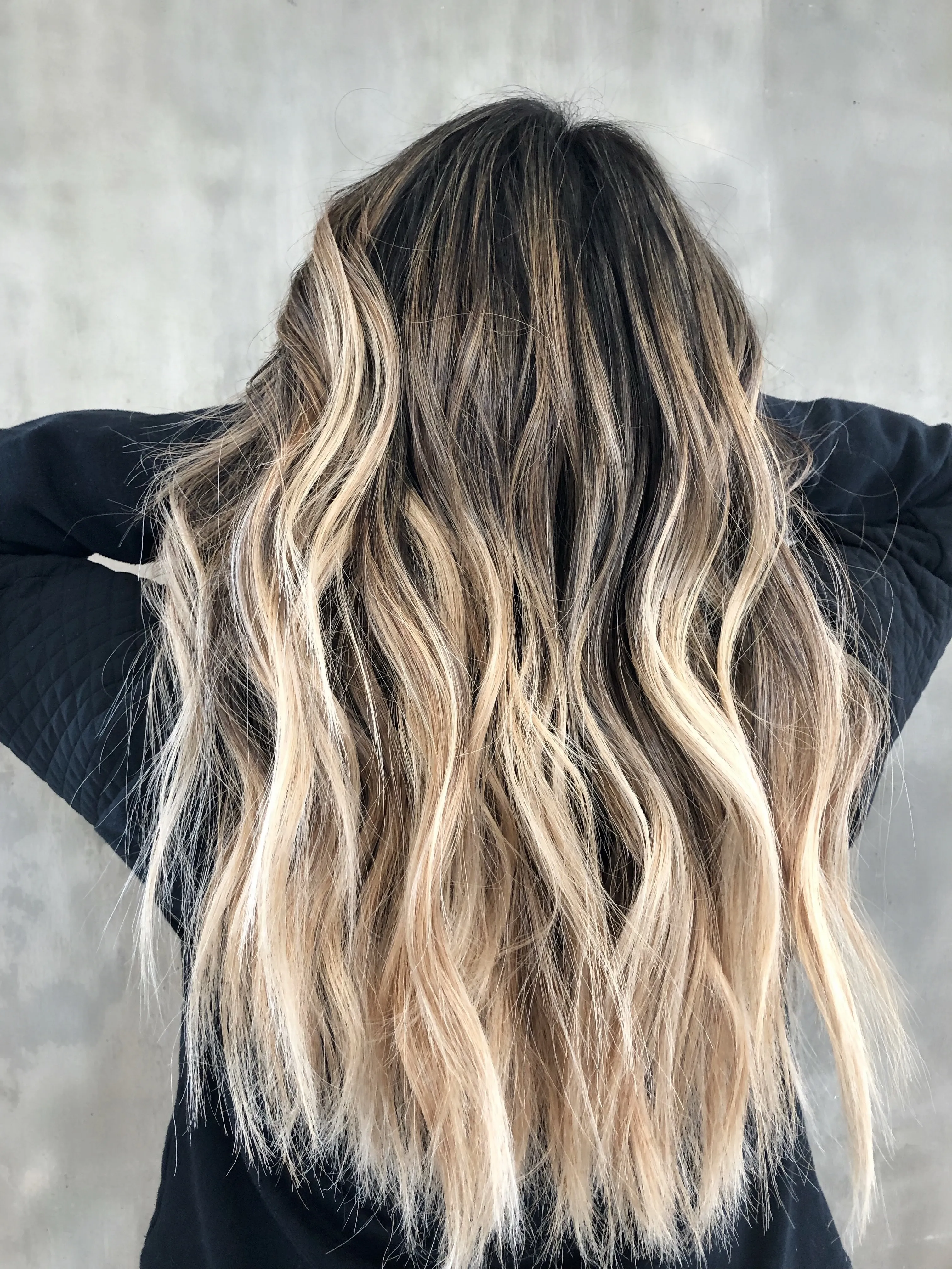 Balayage blond